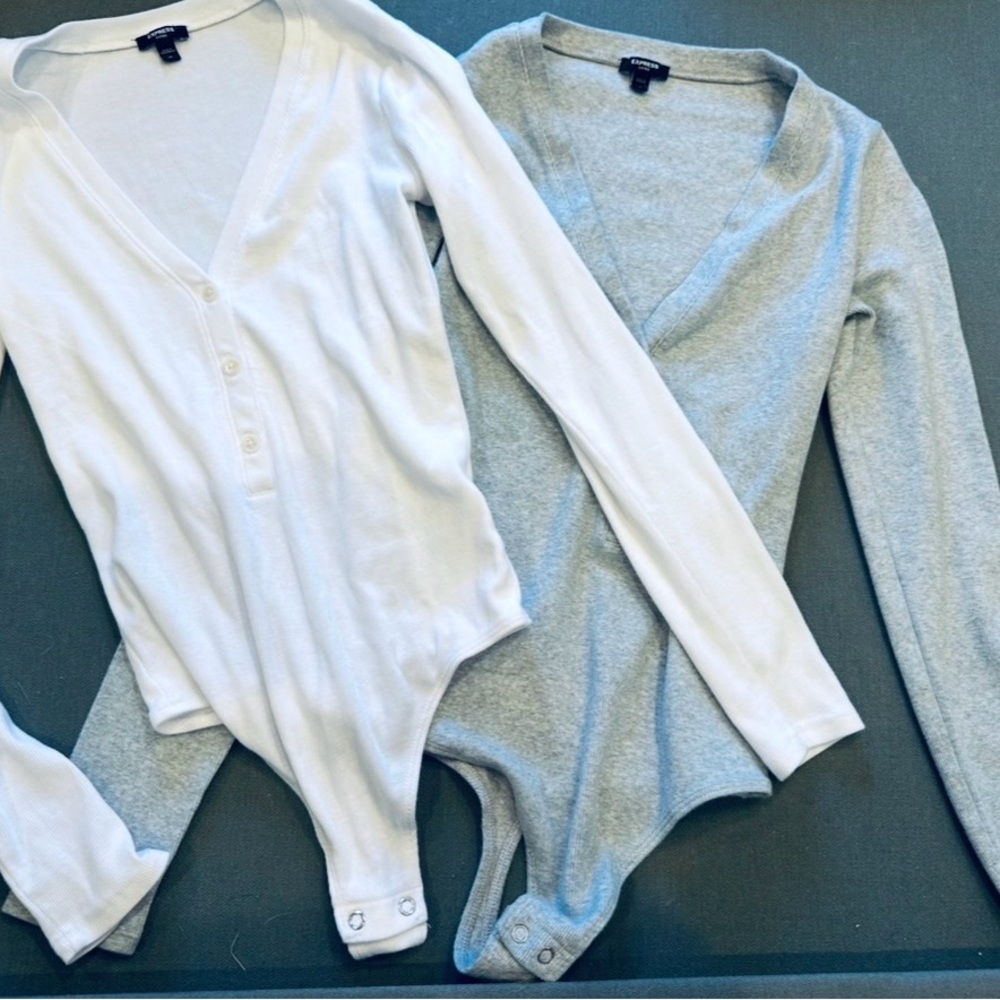 Express long sleeve bodysuits